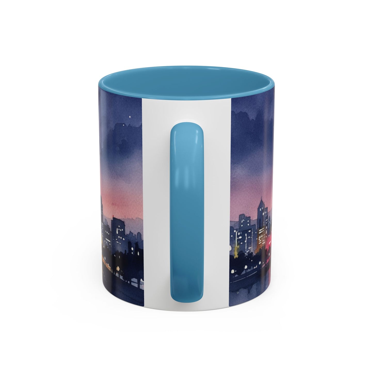 Seoul Skyline Mug | Korean Aesthetic Cup | Cozy K-drama Inspired Gift