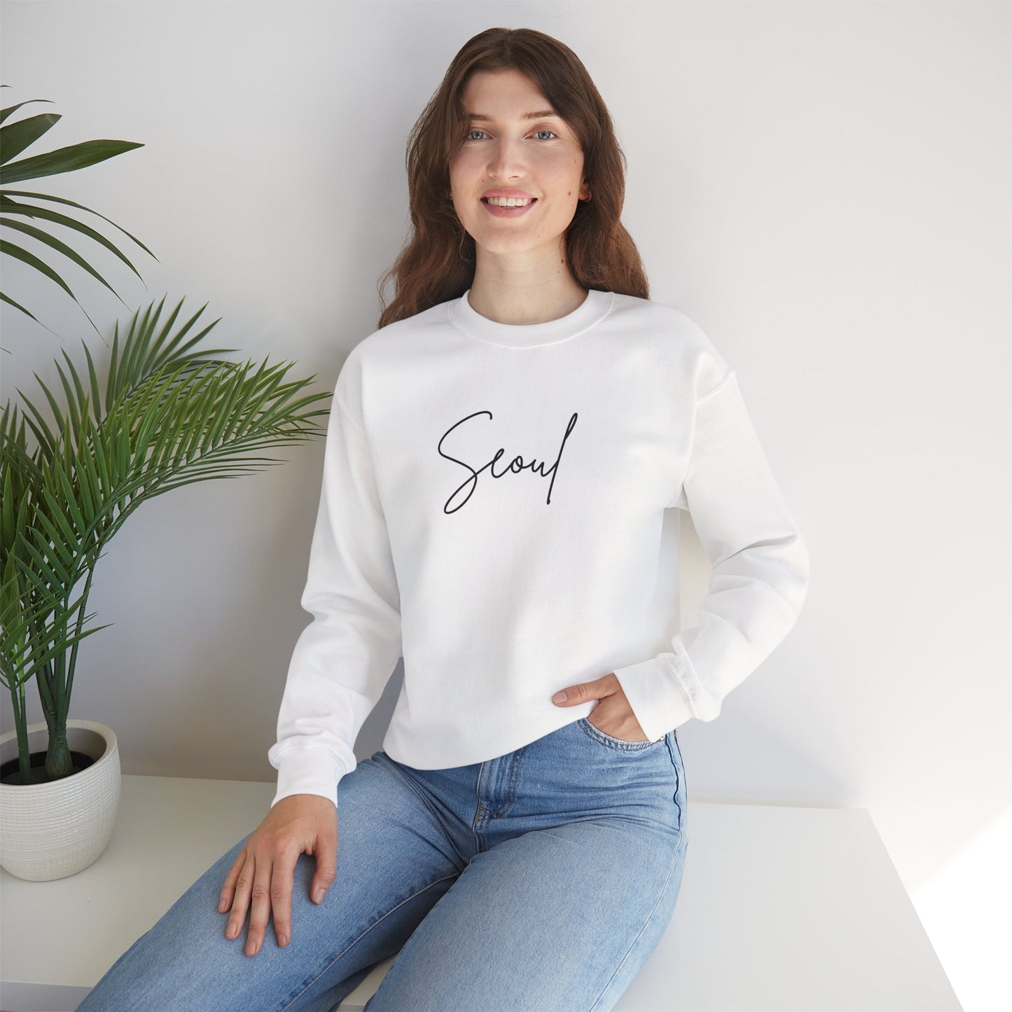 Seoul Cursive Sweatshirt