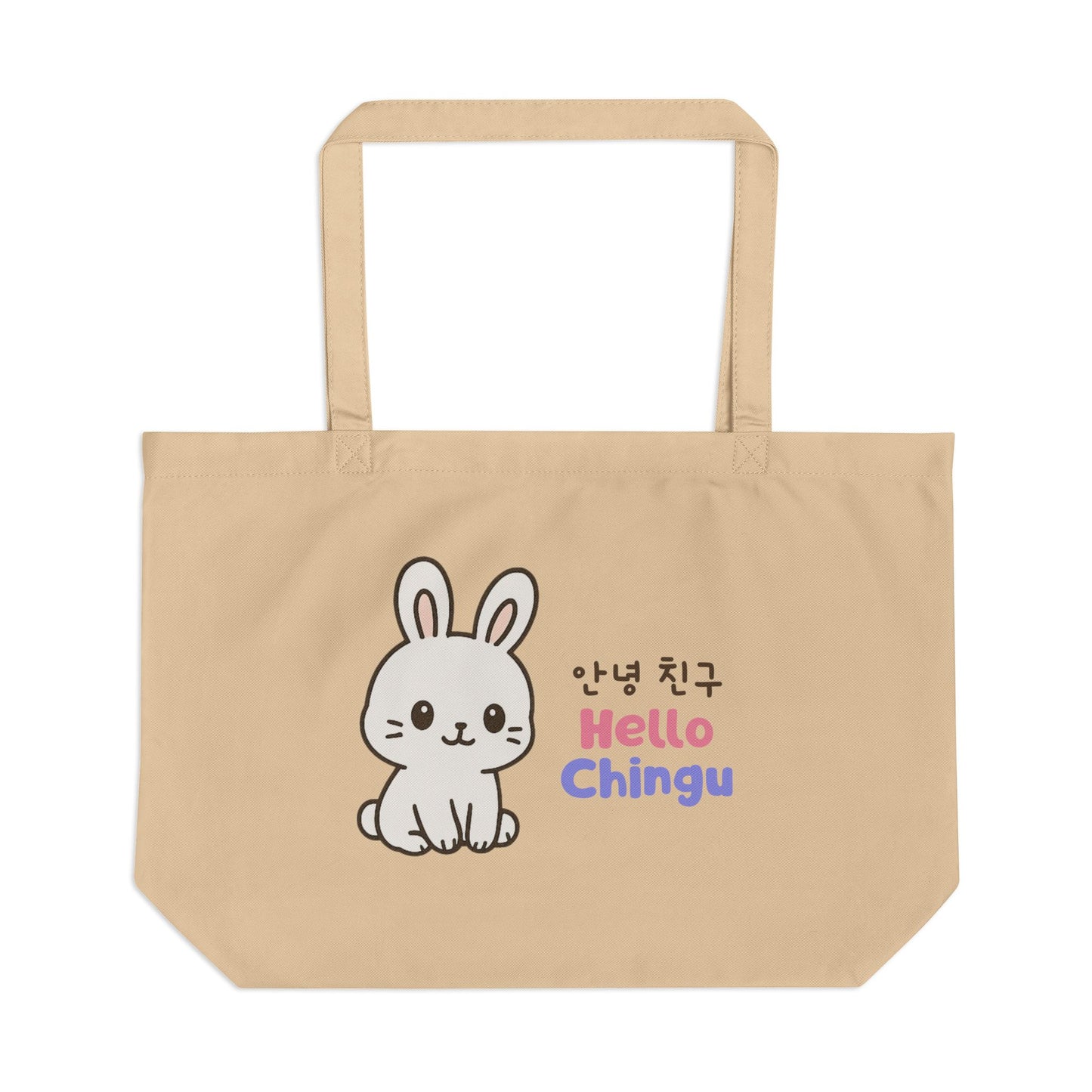 Hello Chingu + Dubu Eco Tote Bag (L)