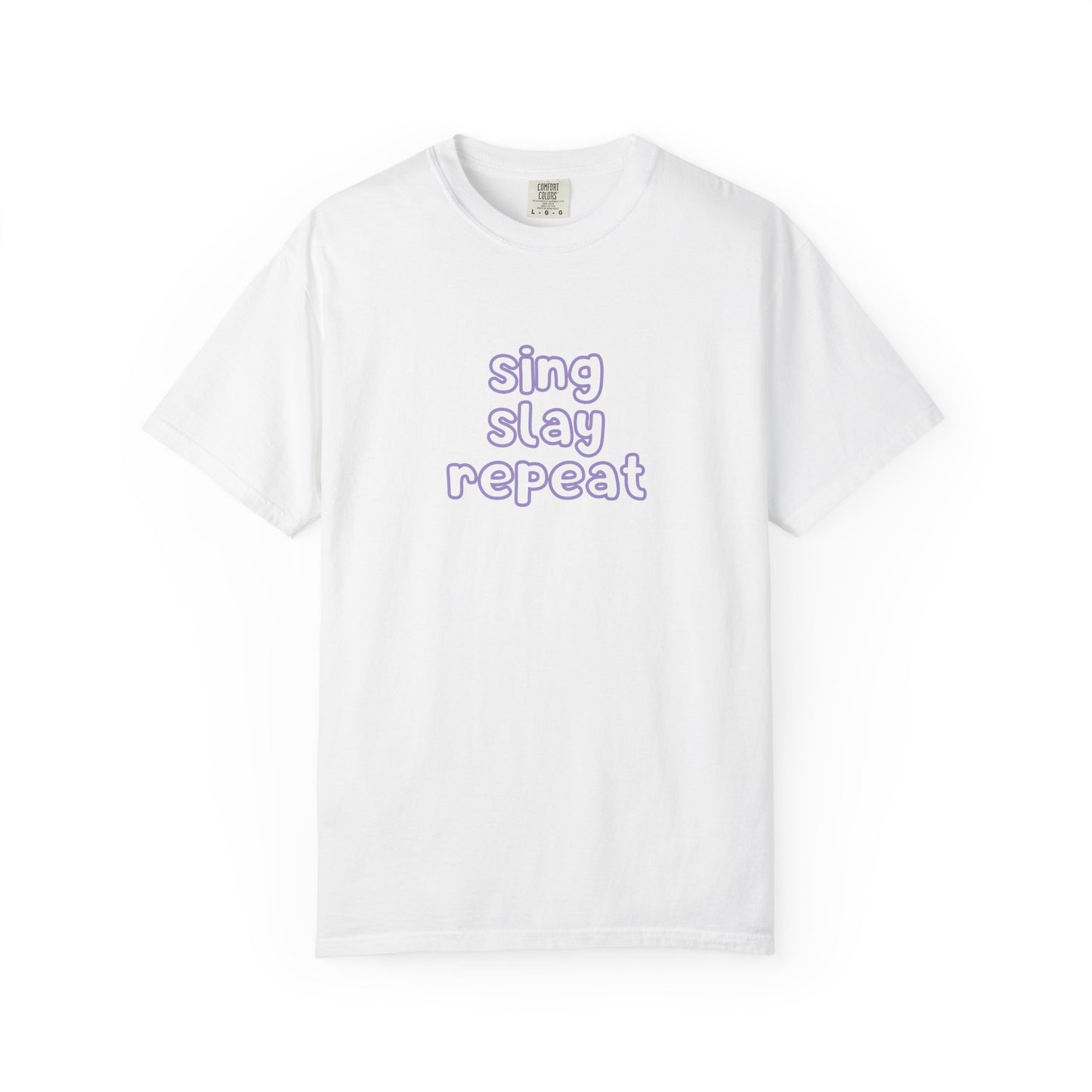 Sing Slay Repeat T-Shirt (K-Pop Demon Hunters Inspired)