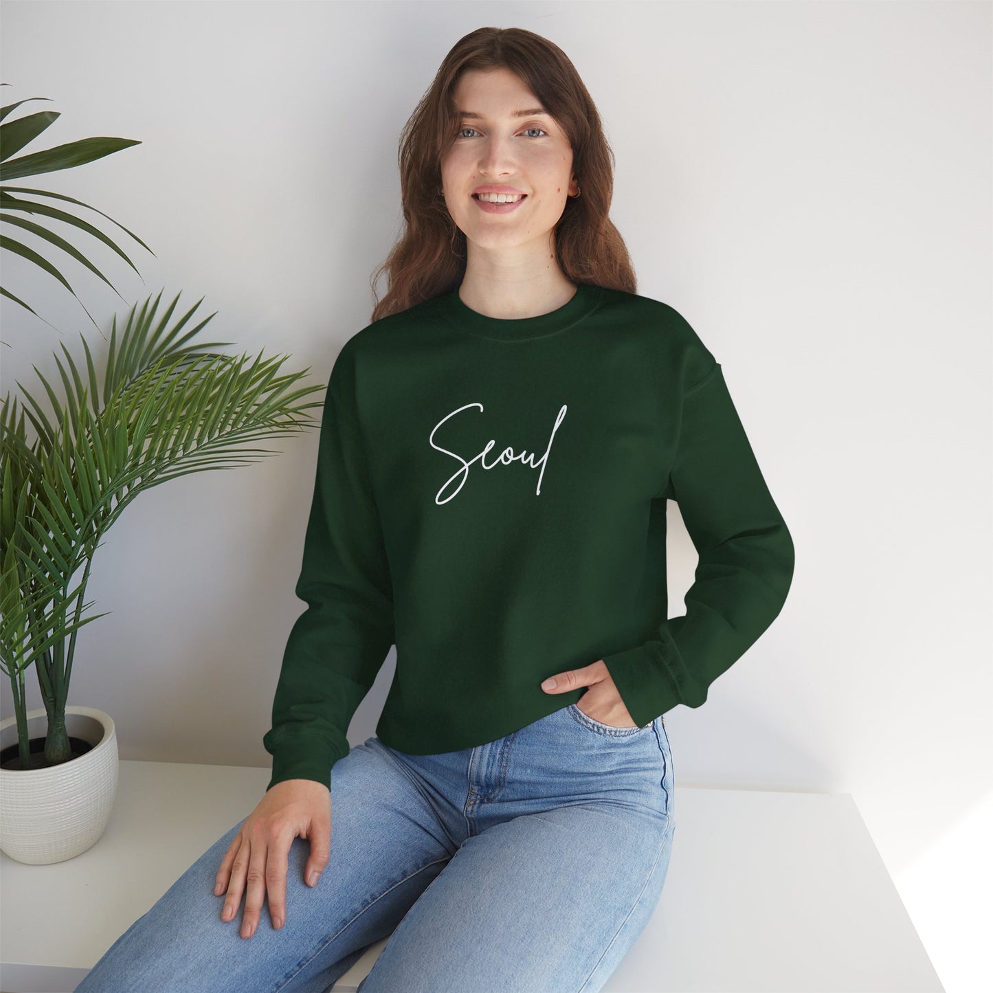 Seoul Cursive Sweatshirt