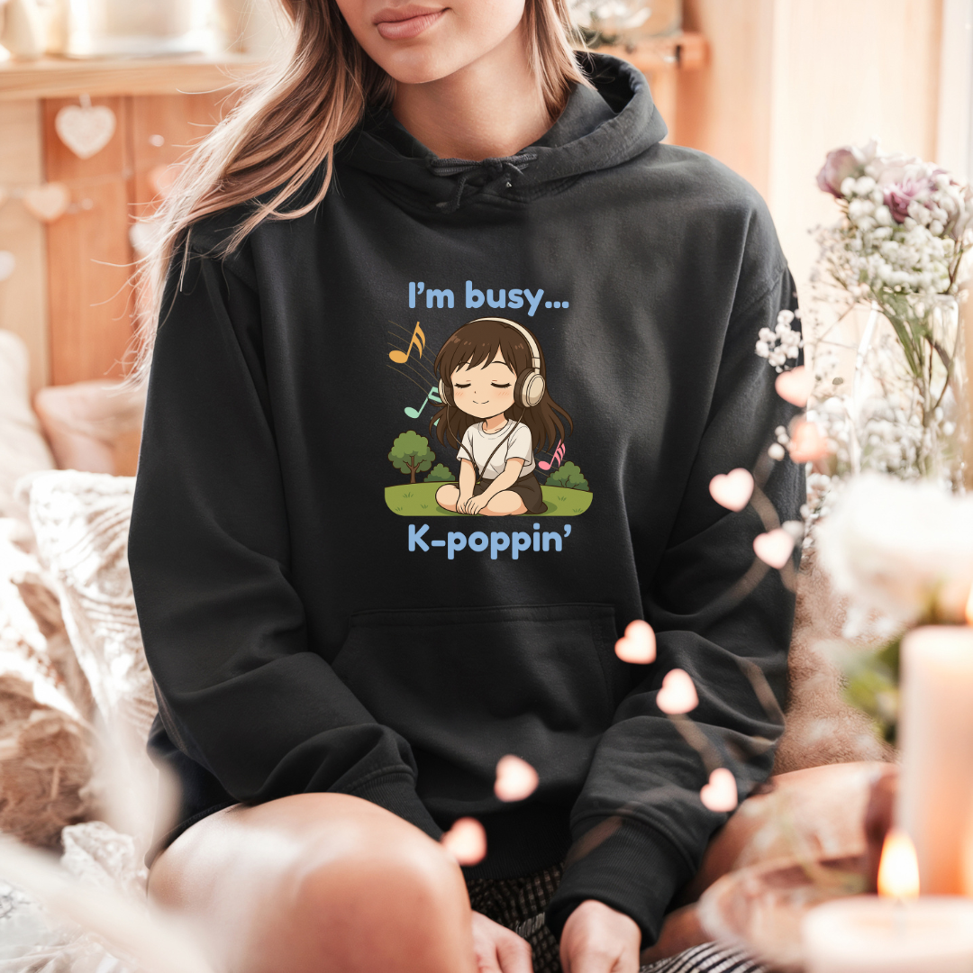 Busy K-Poppin Hoodie