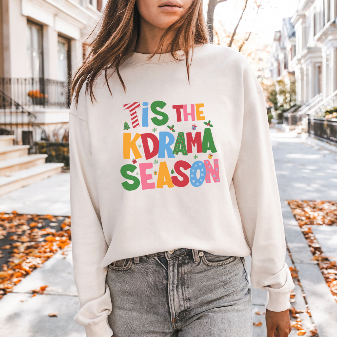 Tis The K-Drama Season Holiday Sweatshirt