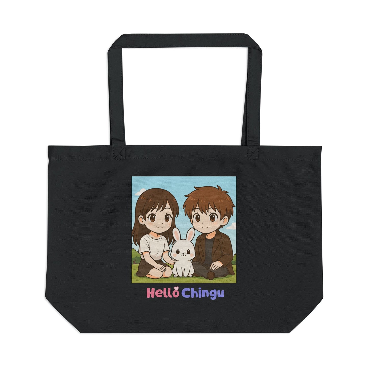 Hello Chingu Characters Eco Tote Bag (L)