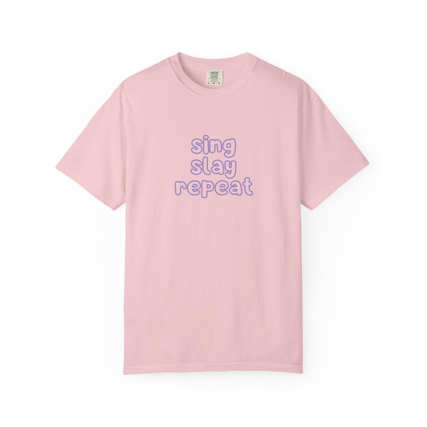 Sing Slay Repeat T-Shirt (K-Pop Demon Hunters Inspired)
