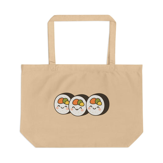 Rollin' With My Best Rolls Eco Tote Bag (L)