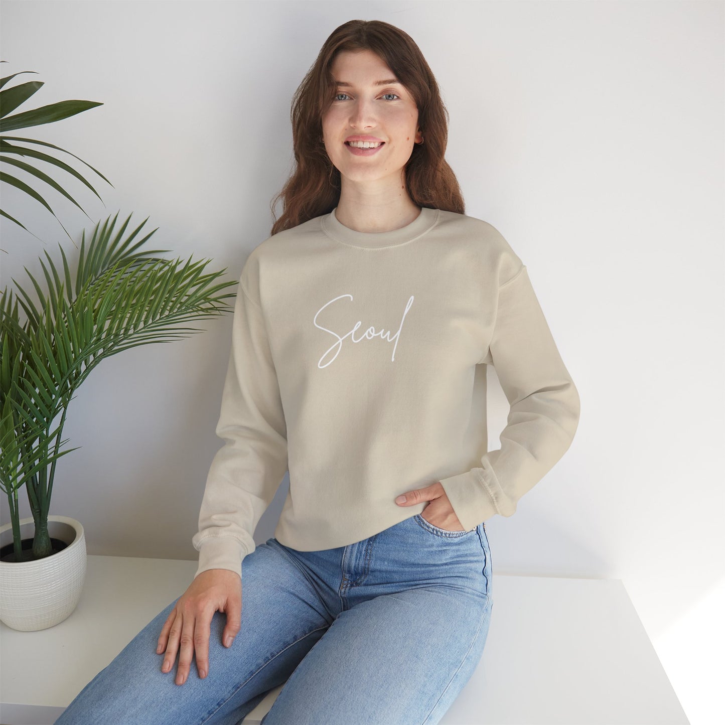 Seoul Cursive Sweatshirt