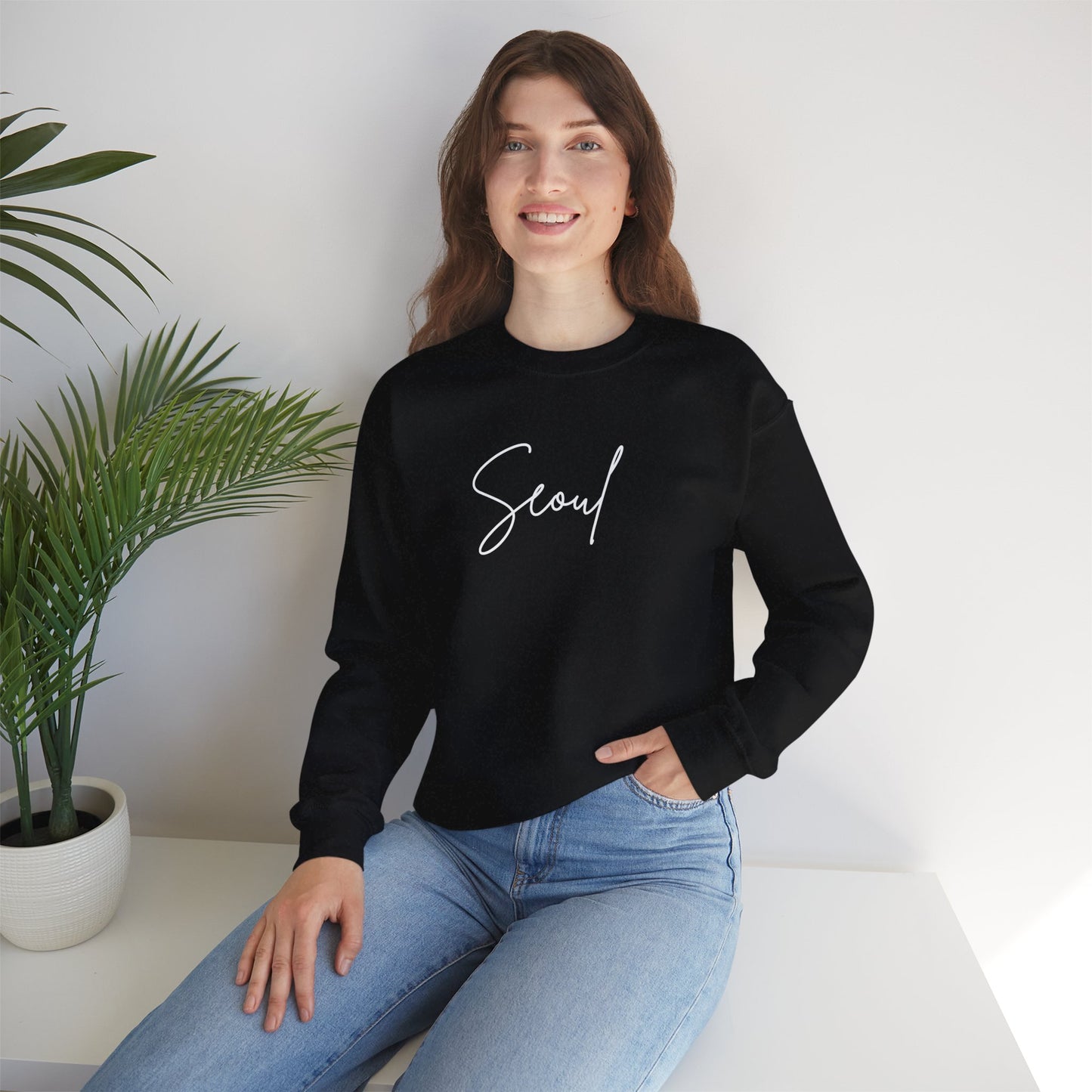 Seoul Cursive Sweatshirt