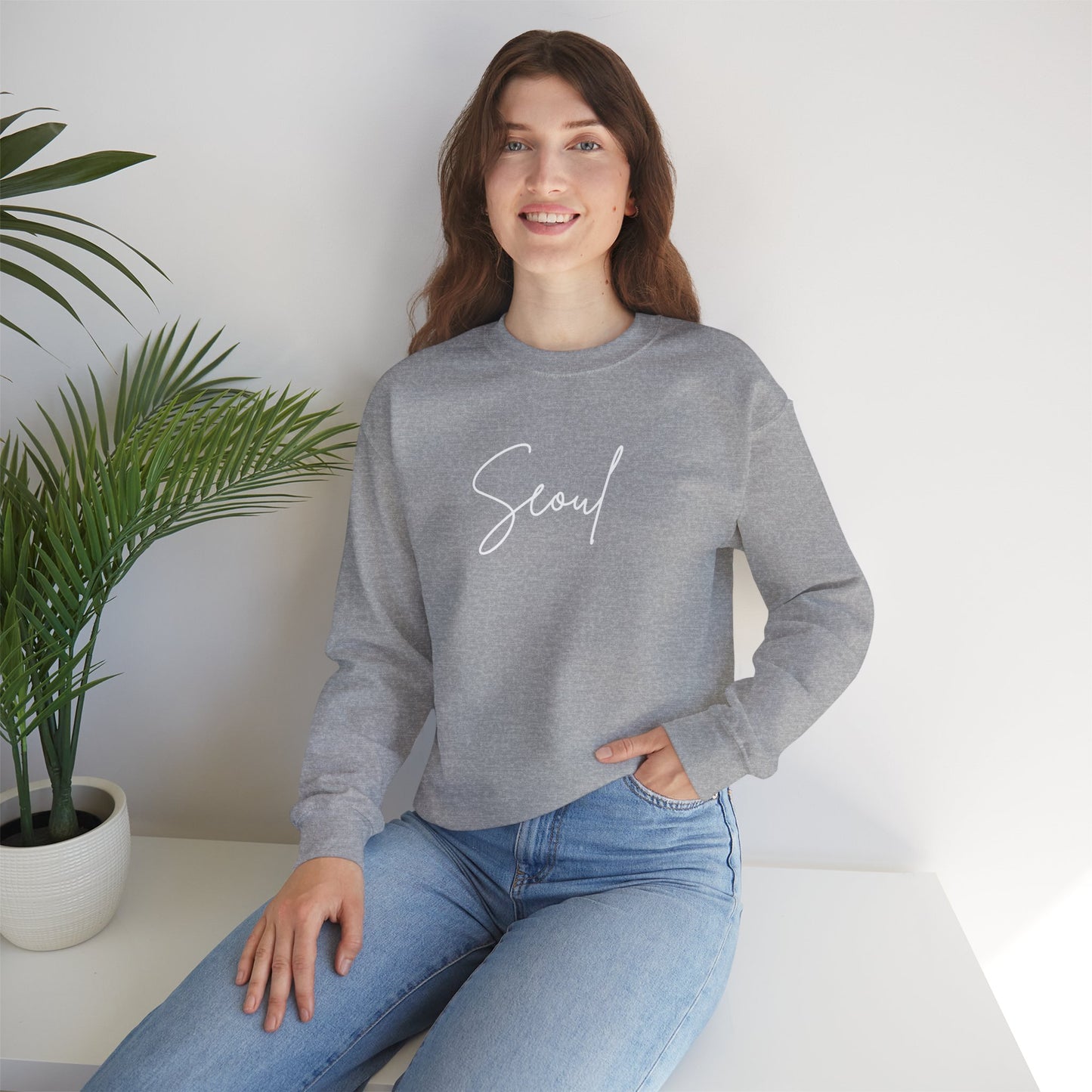 Seoul Cursive Sweatshirt