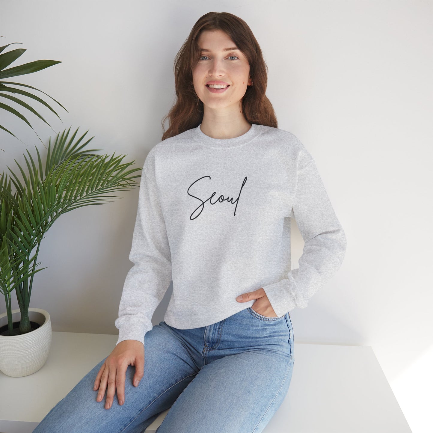 Seoul Cursive Sweatshirt