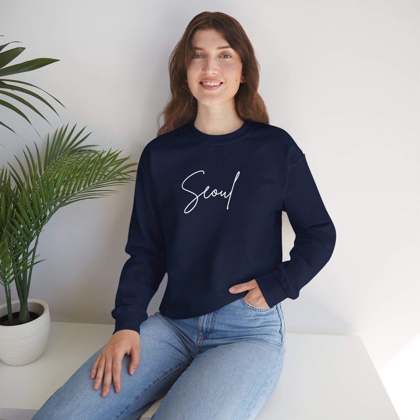 Seoul Cursive Sweatshirt
